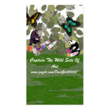 Capture The Wild Side Business Card