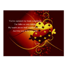 Captured Love Post Card