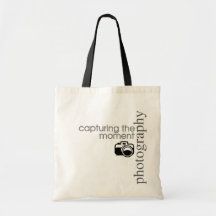 Capturing The Moment Canvas Bags