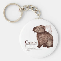 capybara - chocolate キーチェーン