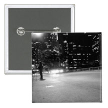 Car Blur Pinback Buttons