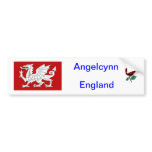 Car Bumper sticker - England