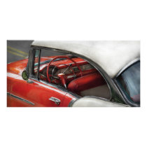 Car - Classic 50's Photo Card Template