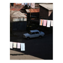 Car & Clothes Cartões Postais