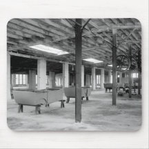 Car Company Factory, 1920s Mousepad