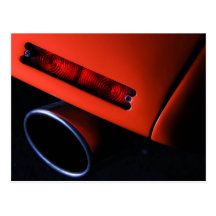 Car Exhaust Postcard