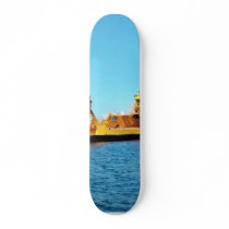 Car Ferry Ship Skate Board Deck