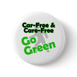 car free & care free buttons