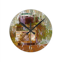 Car Freighter Big Truck Wall Clock
