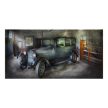 Car - Granpa's Garage Photo Cards