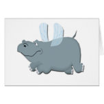 Car/Invitation: Flying Hippo