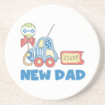 Car New Dad It's a Boy Gifts Beverage Coasters