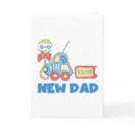 Car New Dad It's a Boy T-shirts and Gifts Greeting Cards