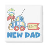 Car New Dad It's a Boy T-shirts and Gifts Magnets