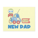 Car New Dad It's a Boy T-shirts and Gifts Postcards