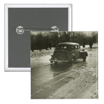 Car on the Road Pin