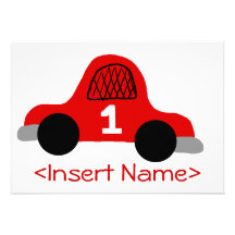 Car Personalized Invite