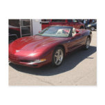 car post card