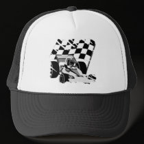 Car Racing Hat hats