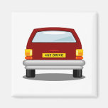 Car Rear Fridge Magnets
