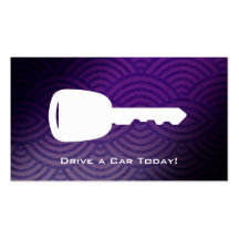 Car Rental Business cards