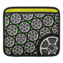 Car Rim & Tire iPad Sleeves