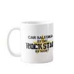 Car Salesman Rock Star Coffee Mug