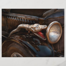 Car - Steamer - Snake Charmer Custom Flyer