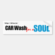 Car Wash for a Soul Bumper Stickers