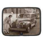 Car with Wooden Bumper WWII Planner