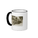 Car Wreck Marine City MI July 1930s - Vintage Coffee Mugs