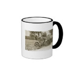 Car Wreck Marine City MI July 1930s - Vintage Coffee Mugs
