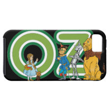 Caractères vintages et lettres de magicien d'Oz Étui iPhone 5