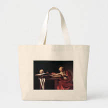 Caravaggio St Jerome Canvas Bags