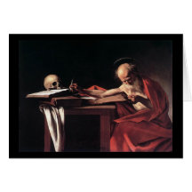 Caravaggio St Jerome Cards