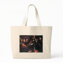 Caravaggio Taking Of Christ Canvas Bag