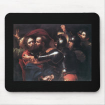 Caravaggio Taking Of Christ Mousepad
