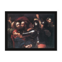 Caravaggio Taking Of Christ Post Cards