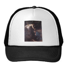 Caravaggio The Annunciation Mesh Hats