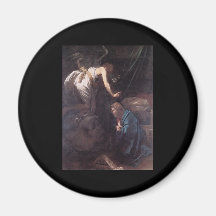 Caravaggio The Annunciation Refrigerator Magnets