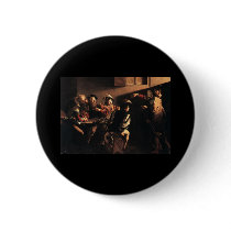 Caravaggio The Calling Of Saint Matthew Button