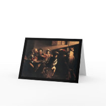 Caravaggio The Calling Of Saint Matthew Cards