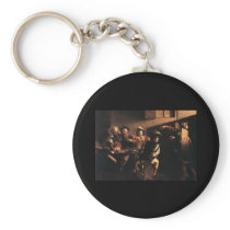 Caravaggio The Calling Of Saint Matthew Key Chains
