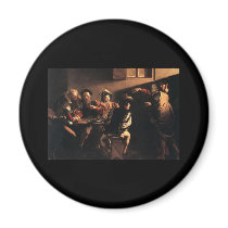 Caravaggio The Calling Of Saint Matthew Fridge Magnet