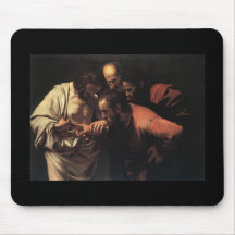 Caravaggio The Incredulity Of Saint Thomas Mouse Pads