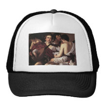 Caravaggio The Musicians Trucker Hat