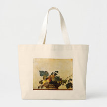 Caravaggio's Basket of Fruit Tote Bags