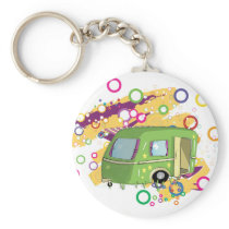 Caravaning Keychain