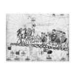 Caravans Crossing The Urals on the way to Postcard
