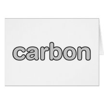 Carbon Brand Greeting Card